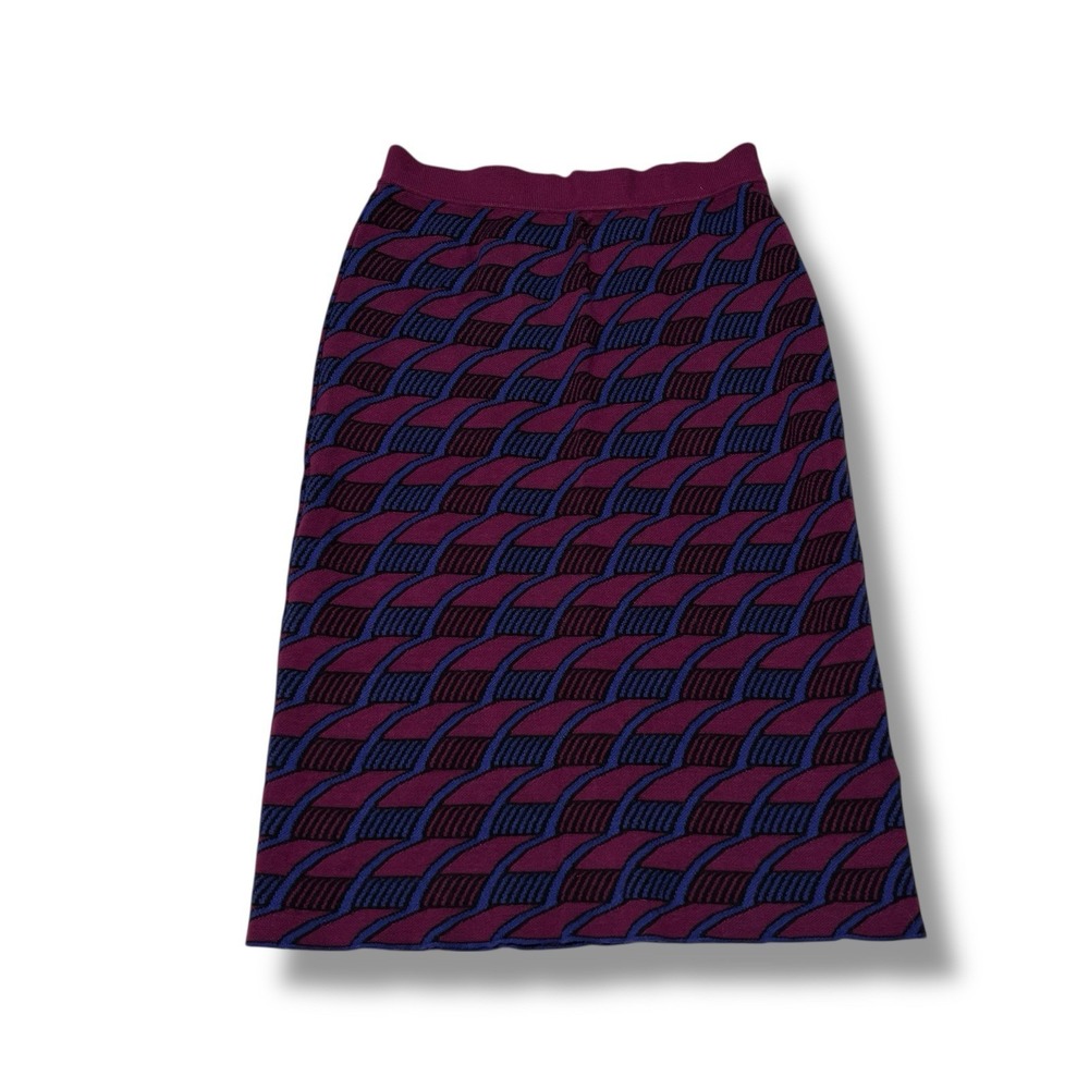 Anthropologie Maeve Women's‎ Geometric Pencil Skirt Size Small 24 x 24